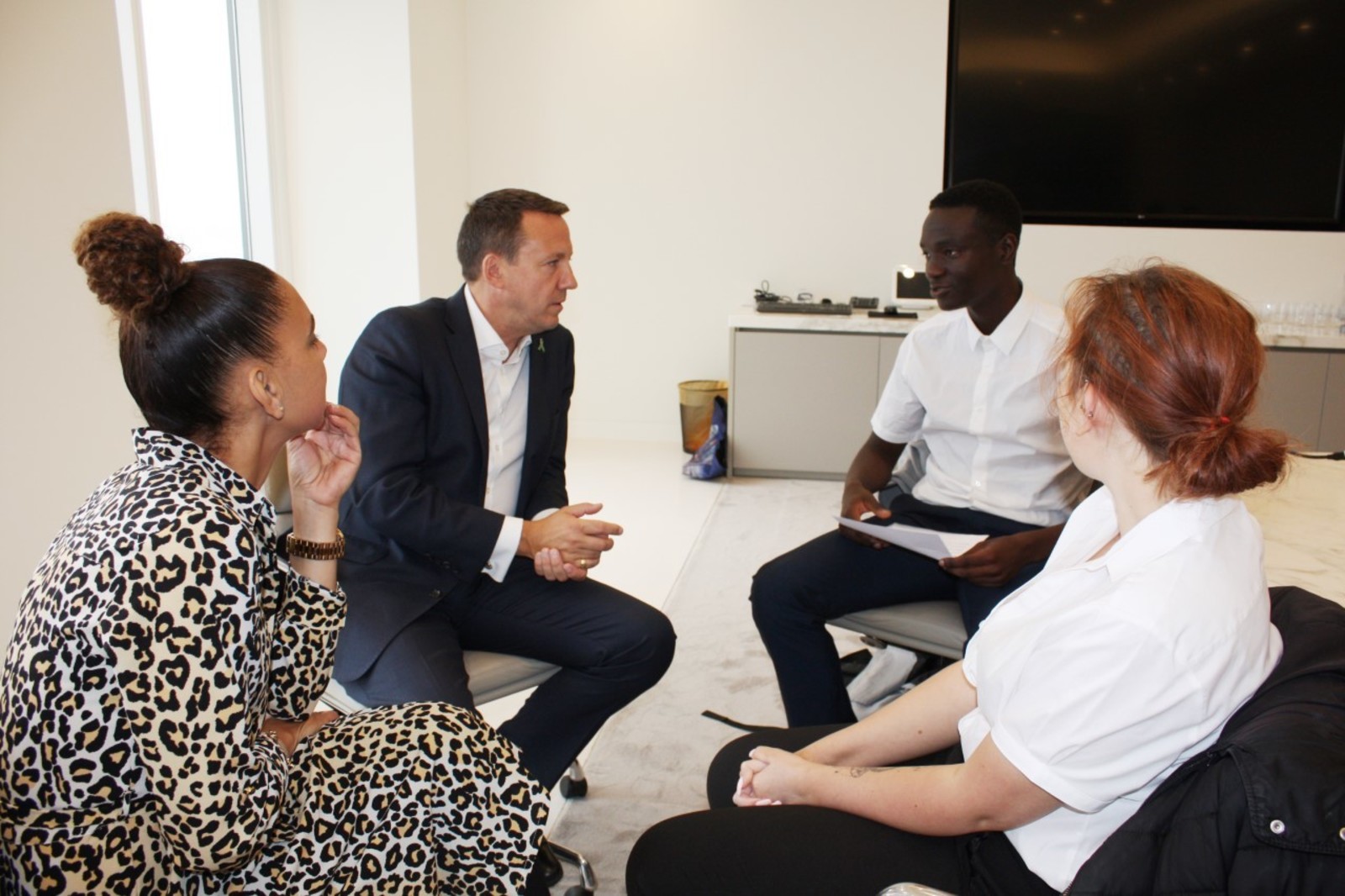 Bringing community and business together at Creed’s Works hope held by the Canary Wharf Group